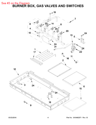 Picture of Whirlpool MODULE-SPK - Part# W10116108