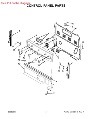 Picture of Whirlpool SHIELD-HT - Part# W10134247