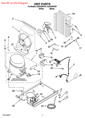 Picture of Whirlpool HARNESS - Part# W10139121
