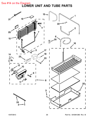 Picture of Whirlpool HARNS-WIRE - Part# W10139165