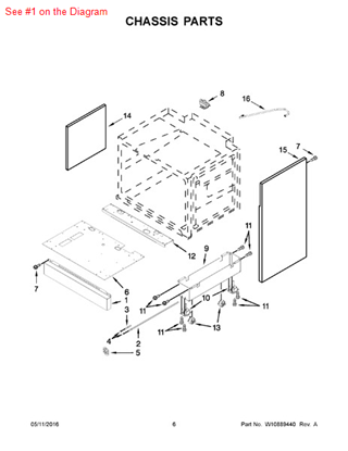 Picture of Whirlpool VENT-OVEN - Part# W10145766