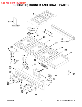 Picture of Whirlpool HARNS-WIRE - Part# W10145989