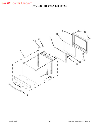 Picture of Whirlpool SCREW - Part# W10163951