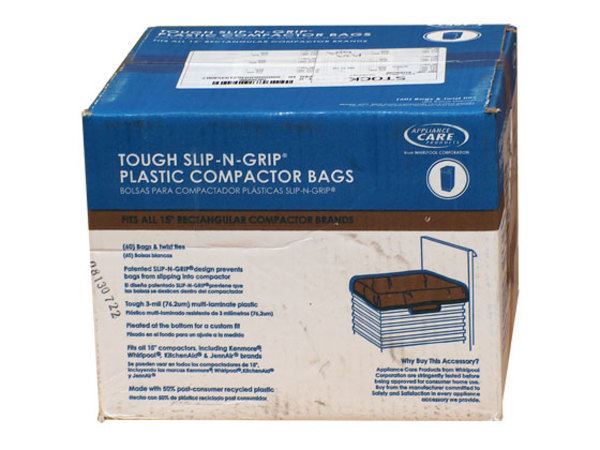 Whirlpool W10165295RP Universal Trash Compactor Bags (AP4310607) 