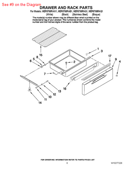 Picture of Whirlpool PANEL-DRWR - Part# W10165339