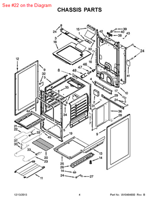 Picture of Whirlpool ELMNT-BROL - Part# W10170571