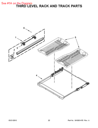 Picture of Whirlpool TRACK - Part# W10195238