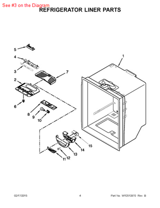 Picture of Whirlpool OVERLAY - Part# W10207257