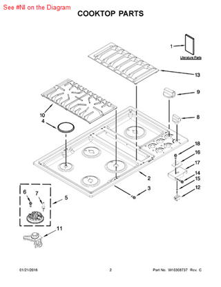 Picture of Whirlpool HARNS-WIRE - Part# W10207826