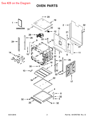 Picture of Whirlpool LATCH-DOOR - Part# W10213755