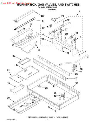 Picture of Whirlpool MODULE - Part# W10267890