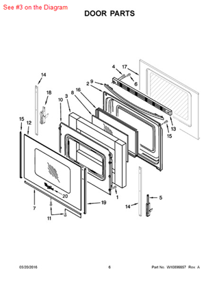 Picture of Whirlpool INSULATION - Part# W10278991