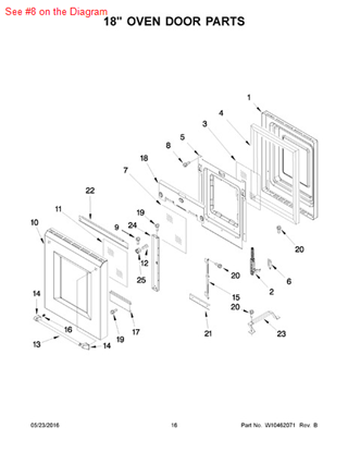 Picture of Whirlpool SCREW - Part# W10292297