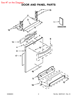 Picture of Whirlpool SCREW - Part# W10307614