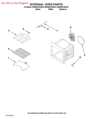 Picture of Whirlpool ELMNT-BROL - Part# W10310260