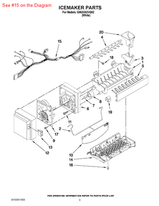 Picture of Whirlpool HARNESS-IM - Part# W10312697