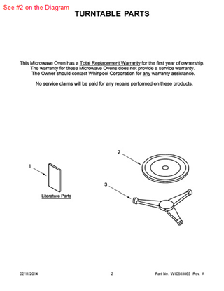 Picture of Whirlpool TRAY-COOK - Part# W10315165