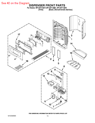 Picture of Whirlpool CNTRL-ELEC - Part# W10333277