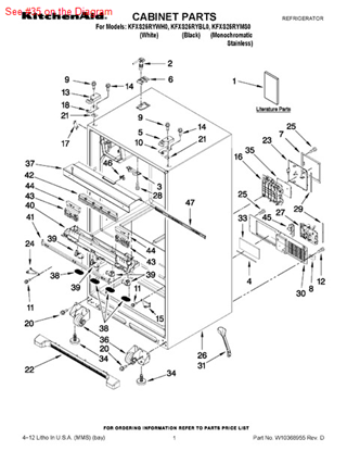 Picture of Whirlpool CNTRL-ELEC - Part# W10336710