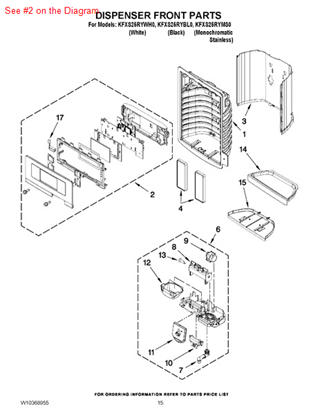 Picture of Whirlpool CNTRL-ELEC - Part# W10337606