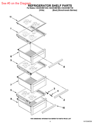 Picture of Whirlpool COVER - Part# W10362177