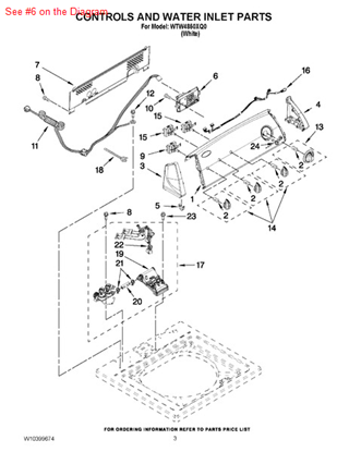 Picture of Whirlpool CNTRL-ELEC - Part# W10367783