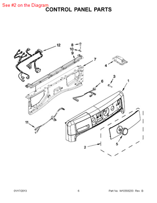 Picture of Whirlpool IML ASSY M - Part# W10468518