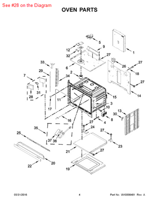 Picture of Whirlpool LENS-LIGHT - Part# W10472386