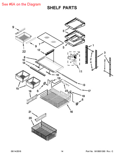 Picture of Whirlpool GEAR - Part# W10474715