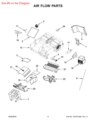 Picture of Whirlpool MOTOR-FAN - Part# W10479847