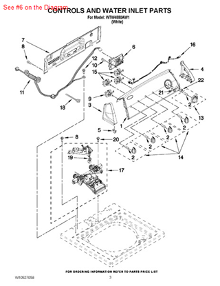 Picture of Whirlpool CNTRL-ELEC - Part# W10484688