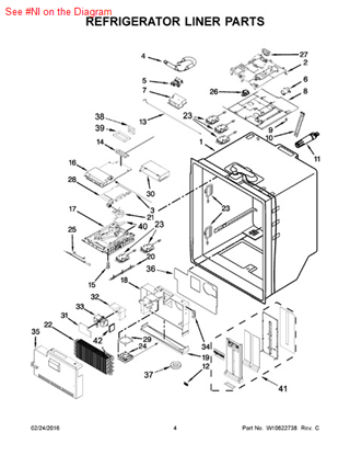 Picture of Whirlpool HARNS-WIRE - Part# W10578603