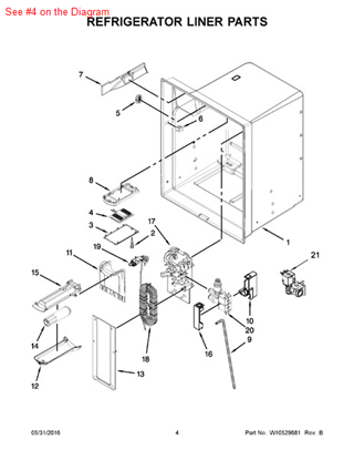 Picture of Whirlpool CNTRL-ELEC - Part# W10587287