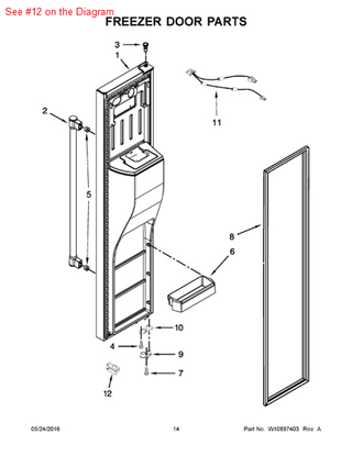 Picture of Whirlpool COVER-WIRE - Part# W10632062