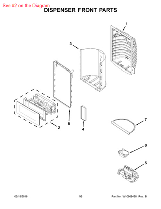 Picture of Whirlpool CNTRL-ELEC+CORECHARGE6 - Part# W10646470