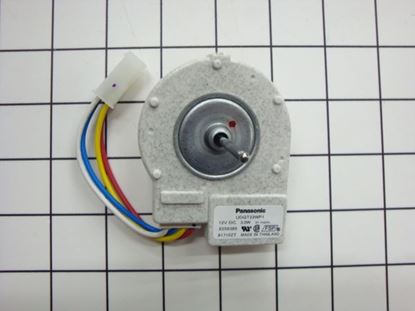 Picture of Whirlpool Jenn-Air KitchenAid Maytag Roper Admiral Sears Kenmore Norge Magic Chef Amana Refrigerator Evaporator Fan Motor - Part# W10822580