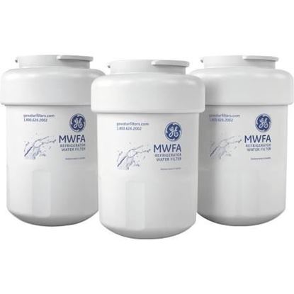 Picture of GE General Electric Hotoint Refrigerator Water Filter - 3 Pack - Part# MWF3
