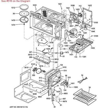 Picture of GE MOTOR(CIRC) CIRCULATION - Part# WB26X10183