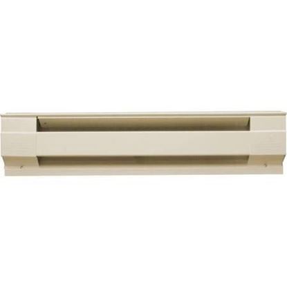 Picture of Cadet Manufacturing 48" Electric Baseboard 4F1000, Almond 208V-240V - Additional Freight Charge $10.00 - Part# 6509
