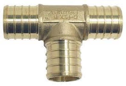 Picture of 3/4" PEX TEE - Part# 66045