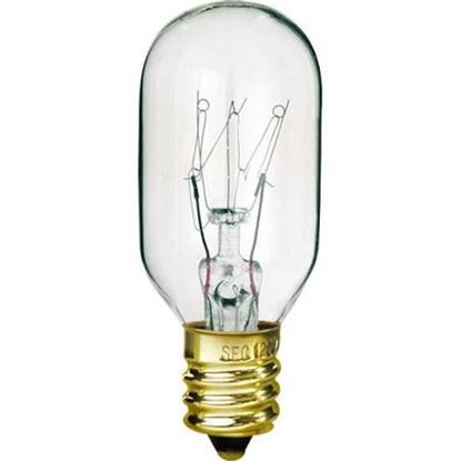 Picture of Light Bulb 15W 120V Candelabra Base - Part# 15T7C