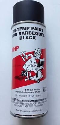 Picture of BLACK HI-TEMP PAINT - Part# BF-1