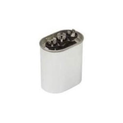 Picture of 370V OVAL DUAL RUN CAPACITOR - Part# CD25+10X370