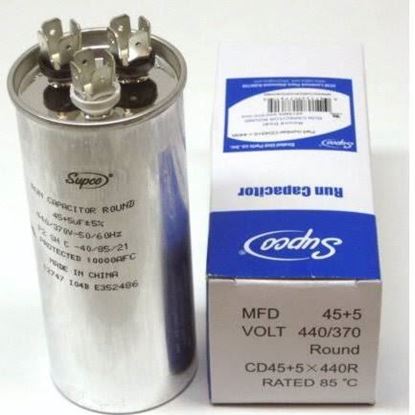 Picture of 45+5 440V DUAL ROUND RUN C - Part# CD45+5X440R