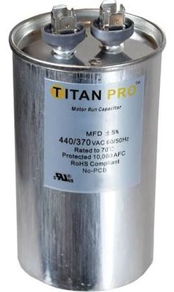 Picture of 80+7.5MFD 370V ROUND - Part# PRCD8075