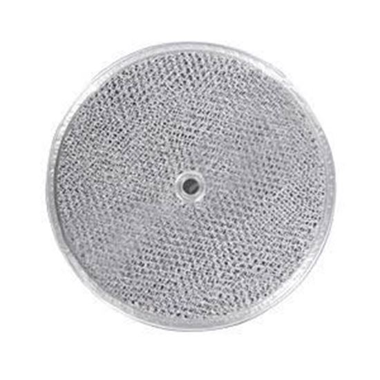 Picture of American Metal Filter Microwave Oven Range Vent Hood Round Shaped Grease Filter - Part# RRF0903