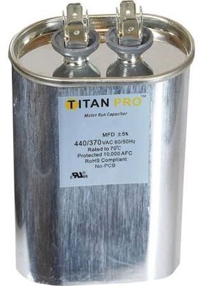Picture of 50 MFD 440/370V OVAL - Part# TOCF50