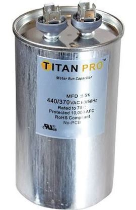 Picture of 25+3MFD 370V ROUND CAP - Part# TRCD253