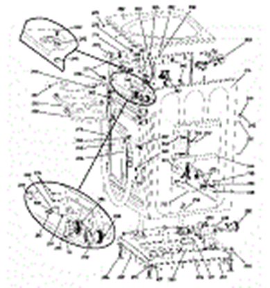 Picture of Frigidaire WHEEL - Part# 5308014801