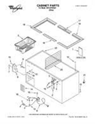 Picture of Whirlpool GASKET-DOR - Part# 2188439A